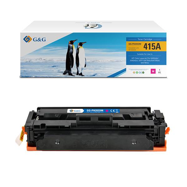 GG - Toner compatibile per Hp Color LaserJet Enterprise Flow M681z/ M681dh/ M681f - Magenta - 2.100 pag-0
