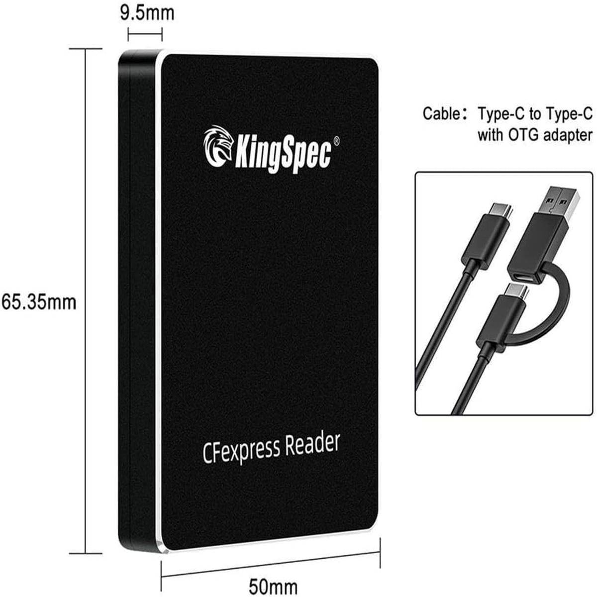 Cfexpress Type B Card Reader Usb 3.1 Gen 2 Lettore 10gbps Adattatore Usb-c-2