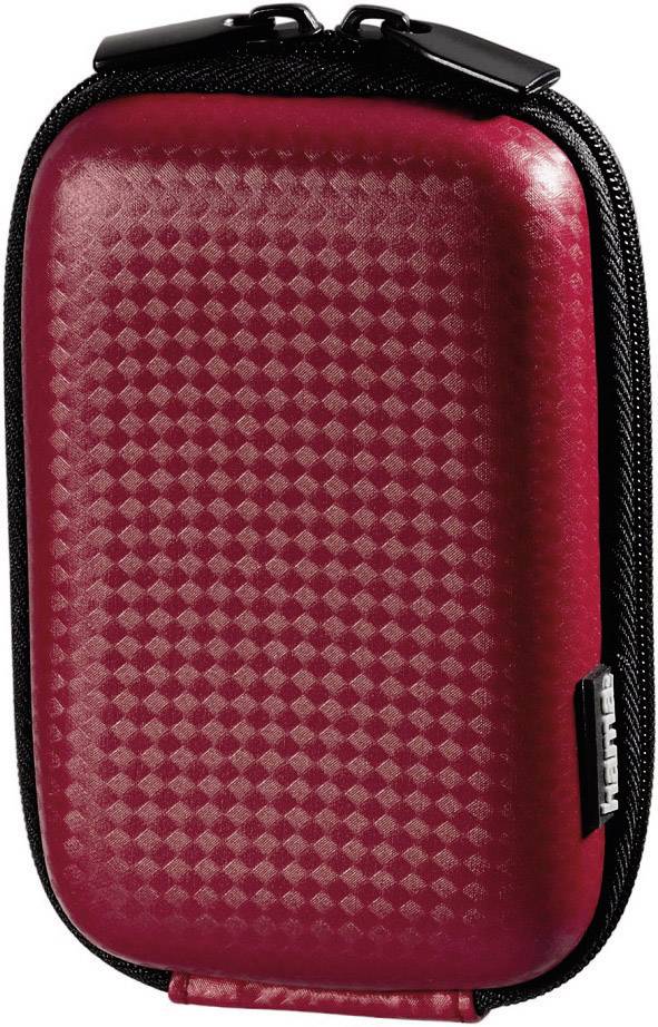 Hama Borsa "Hardcase Carbon Style" 60H, rossa (6,5x3x10,5 cm.)-0