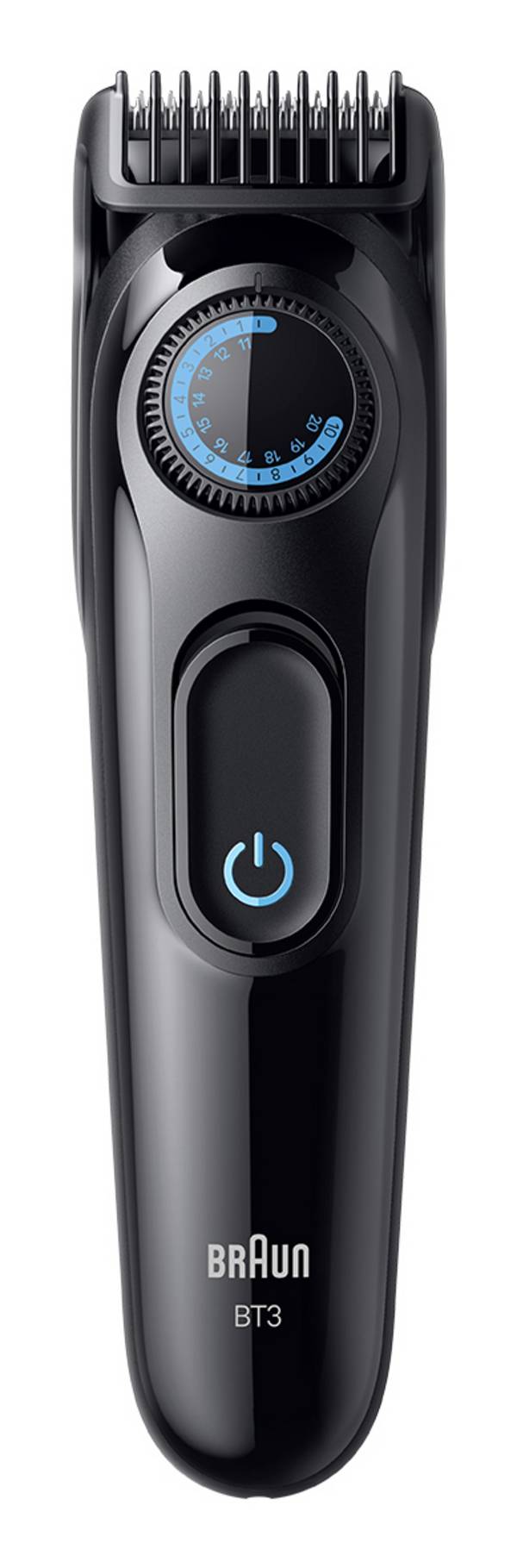 Braun BeardTrimmer 3 BT3500 CA/Batteria 20 Nero