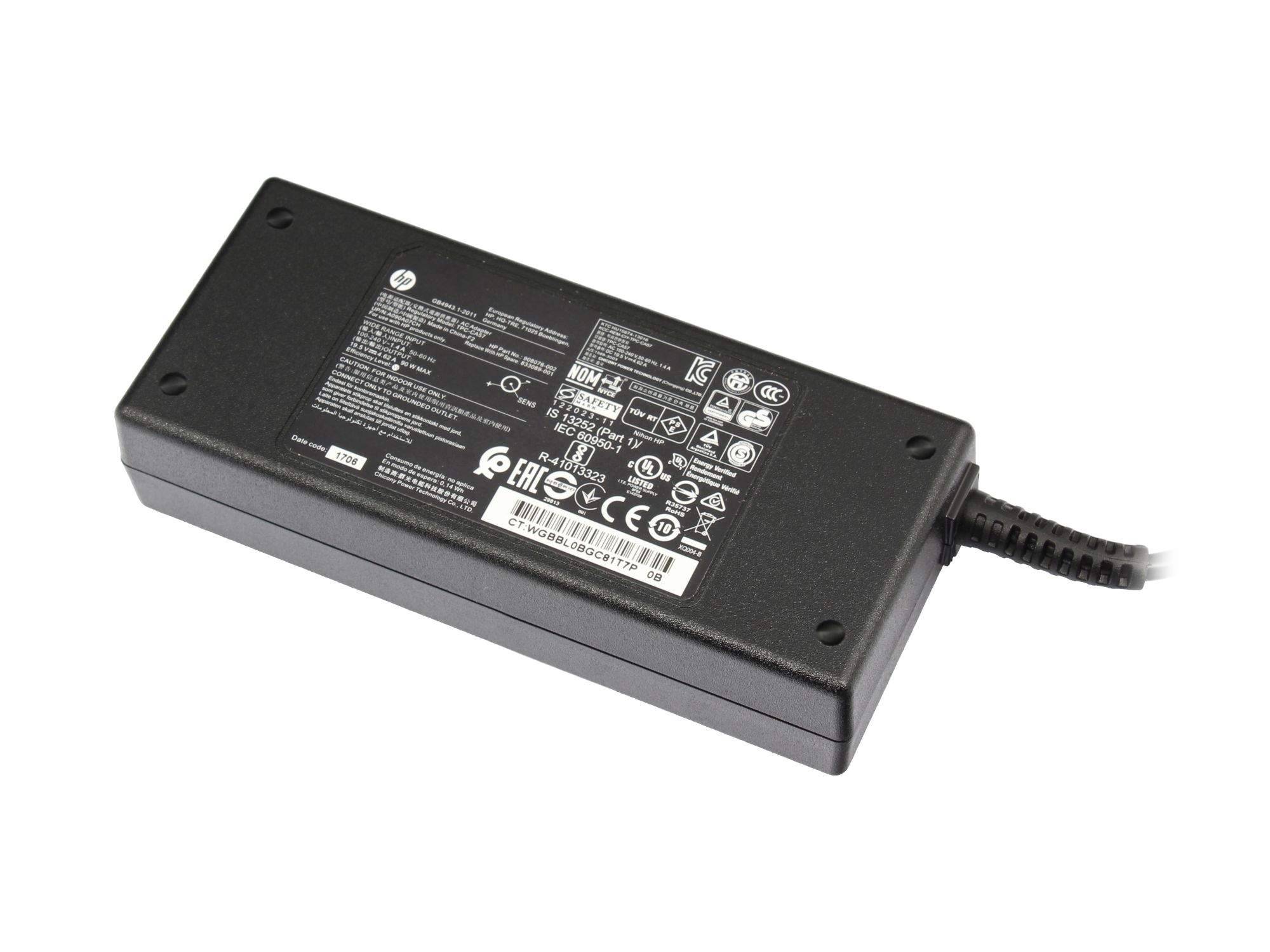 90W PFC Smart power adapter - with 7.4mm connector - Warranty: 3M-0