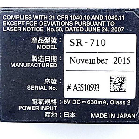 KEYENCE - SR710 KEYENCE-1