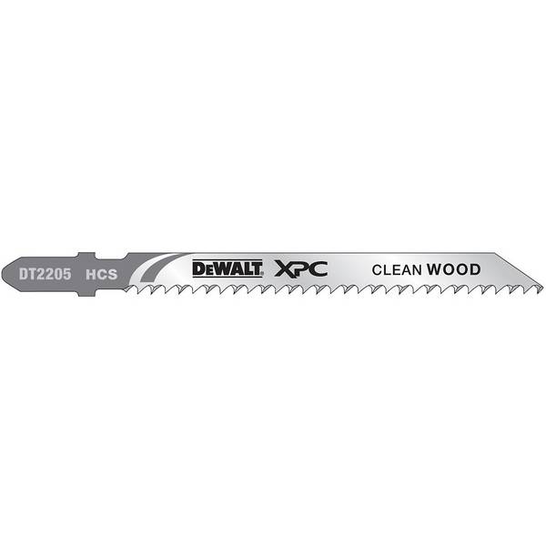 DEWALT - DT2205-QZ - Jigsaw Blades for Wood XPC Kit (5pcs) DT2205-QZ DeWALT