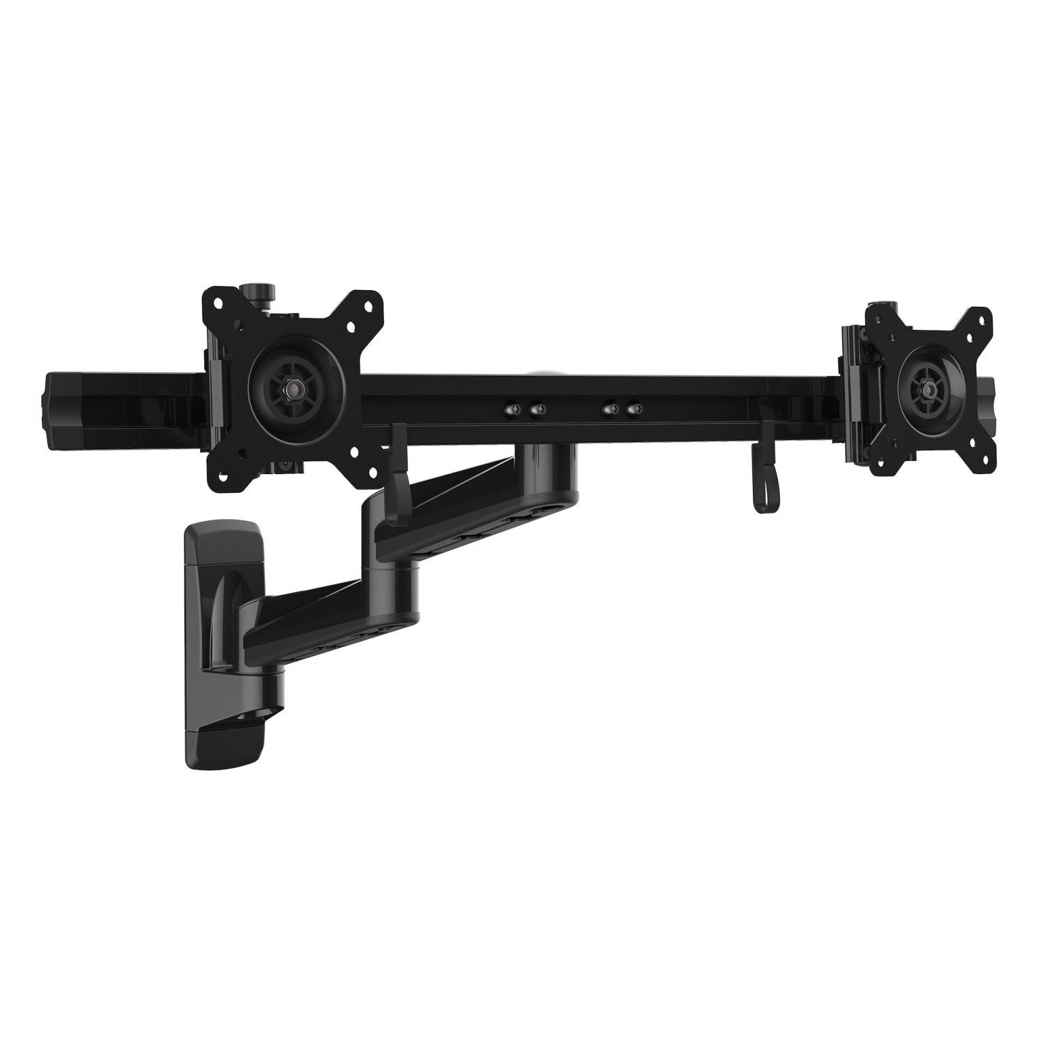 StarTech.com ARMDUALWALL supporto da tavolo per Tv a schermo piatto 61 cm (24") Nero-3