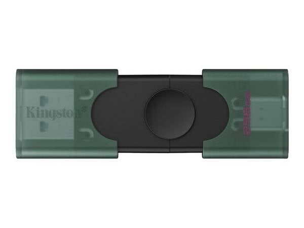 Kingston Technology DataTraveler 256GB USB-A + USB-C 3.2 Gen 1 DuoG2
