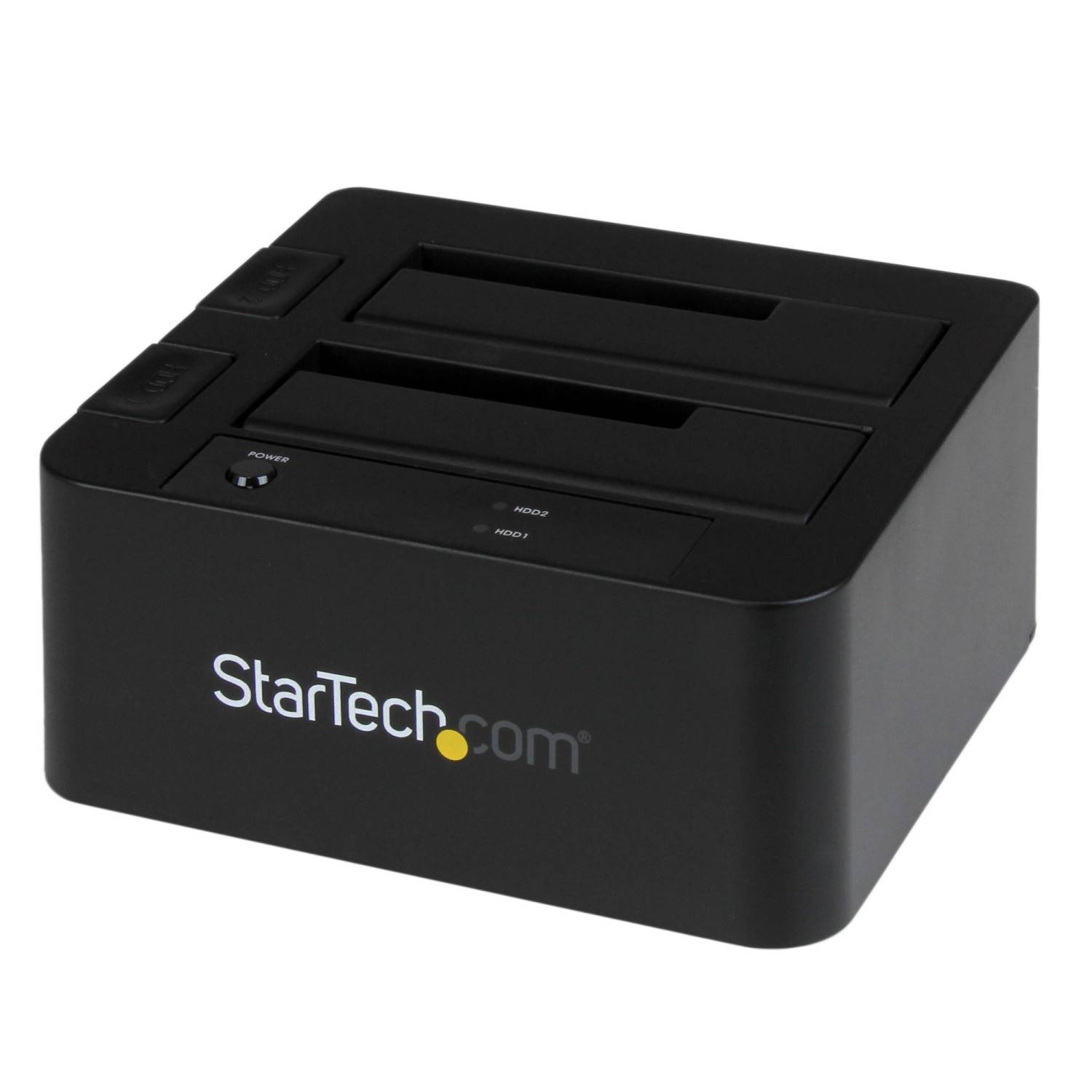 StarTech.com Docking Station USB 3.0 per doppio Hard Disk SATA / eSATA SSD da 2,5"/3,5" con UASP SDOCK2U33EB-2
