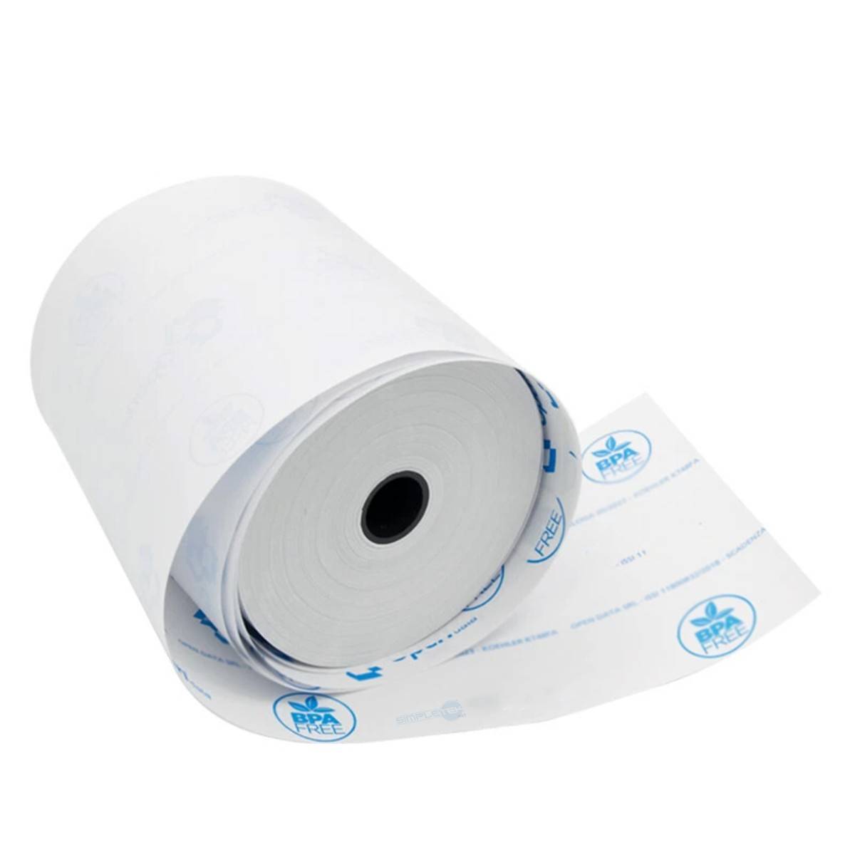 10x Rotoli Carta Termica 80mm Per Registratori Di Cassa Stampanti Termiche 12mm-3