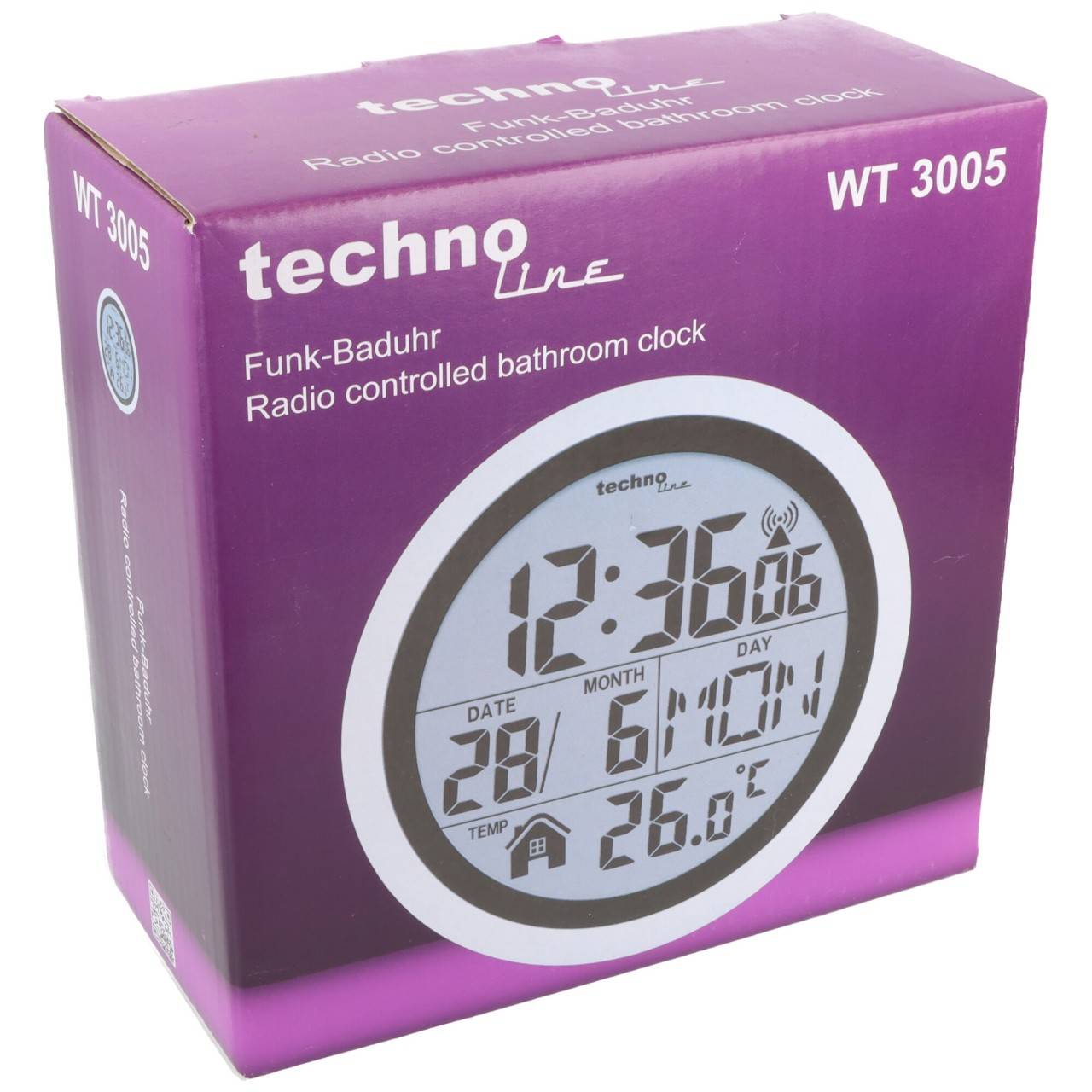 Orologio da bagno TechnoLine WT 3005-0