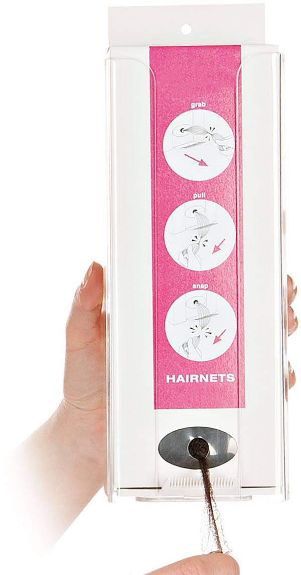 Retina per capelli Hygostar in scatola dispenser, perforata, PU: 200 pezzi