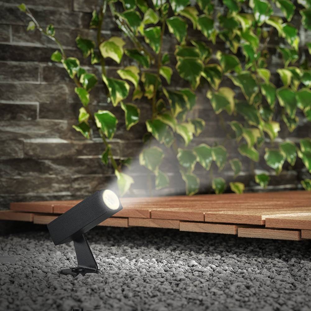 V-TAC Faretto LED da Giardino con Picchetto 2W Quadrato Nero 4000K IP65-2