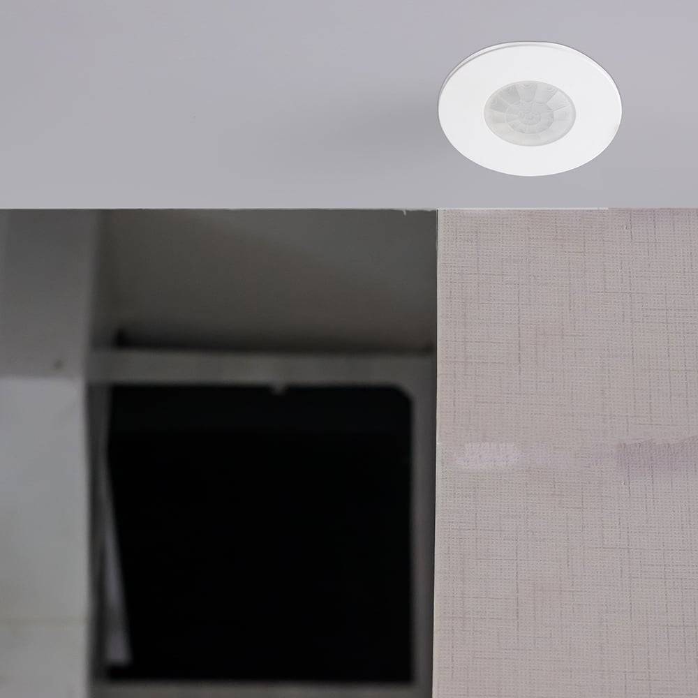 V-TAC Sensore di Movimento Rilevamento 360° da Incasso Bianco (600W) IP54-1