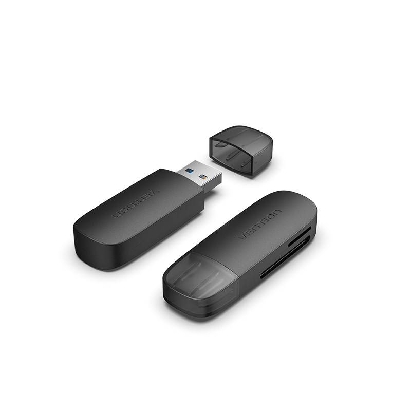 Vention CLGB0 lettore di schede USB 3.2 Gen 1 (3.1 Gen 1) Nero-0