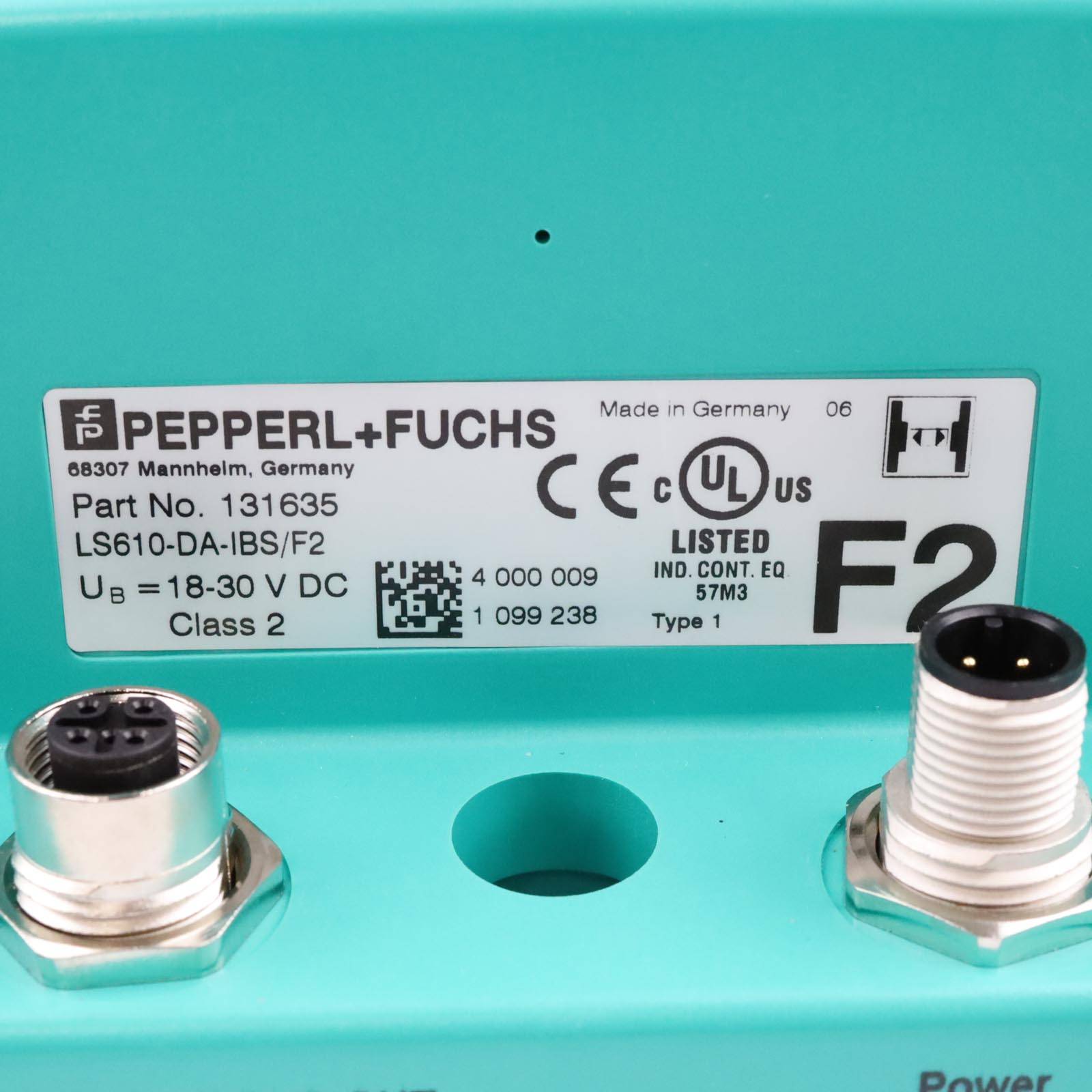 Pepperl & Fuchs Sensore a barriera ottica LS610-DA-IBS/F2-1