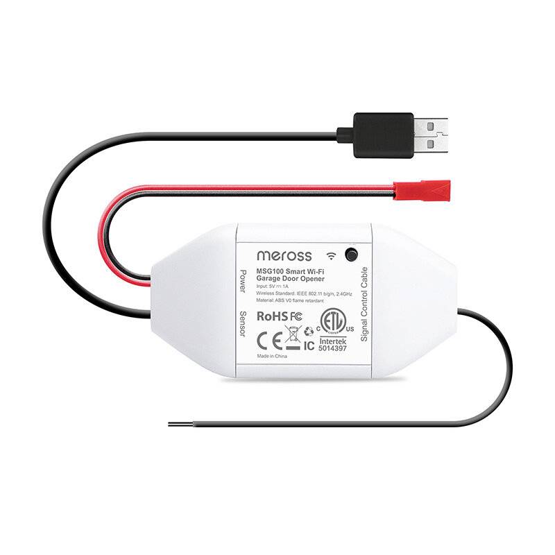 Meross - MSG100HK-EU - Meross MSG100HK Smart-Garagentorschalter (HomeKit)-2