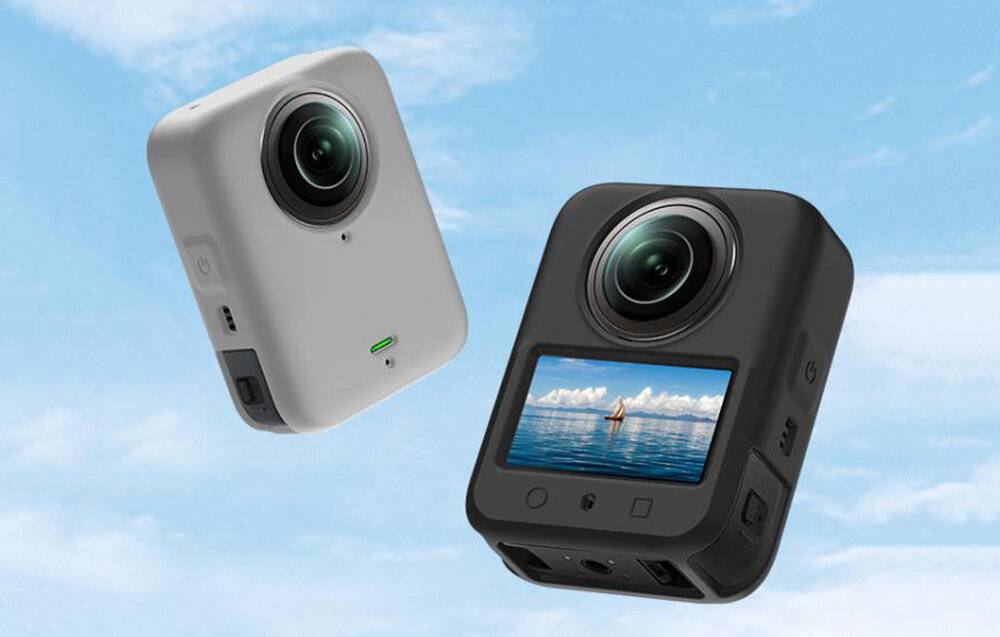 Puluz - PU783B - PULUZ Silikon-Objektivabdeckung DJI Osmo 360 (Nero)-4