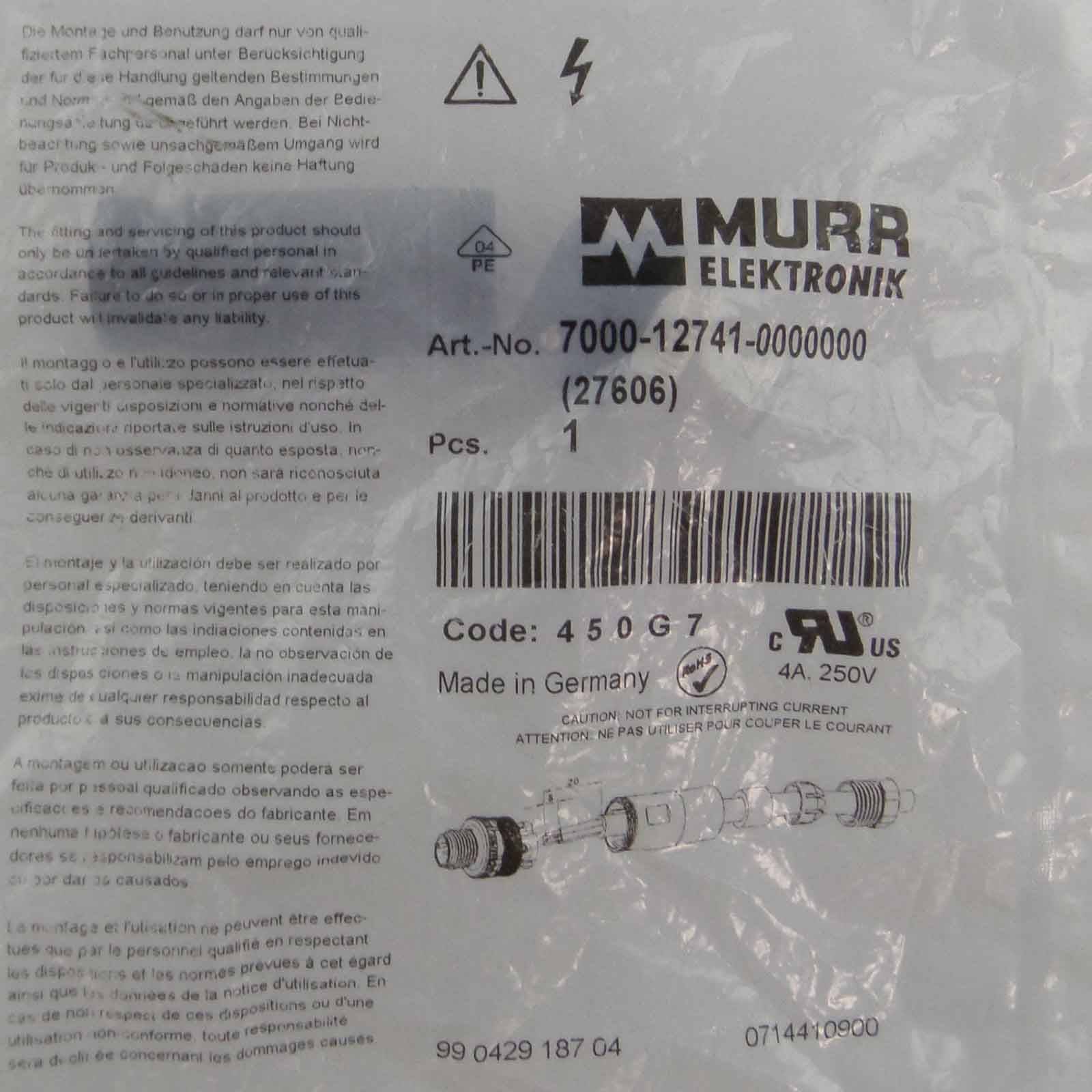 Murrelektronik - 7000-12741-0000000 - MURRELEKTRONIK 7000-12741-0000000-1