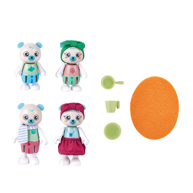 Personaggio da gioco della famiglia degli orsi polari-1