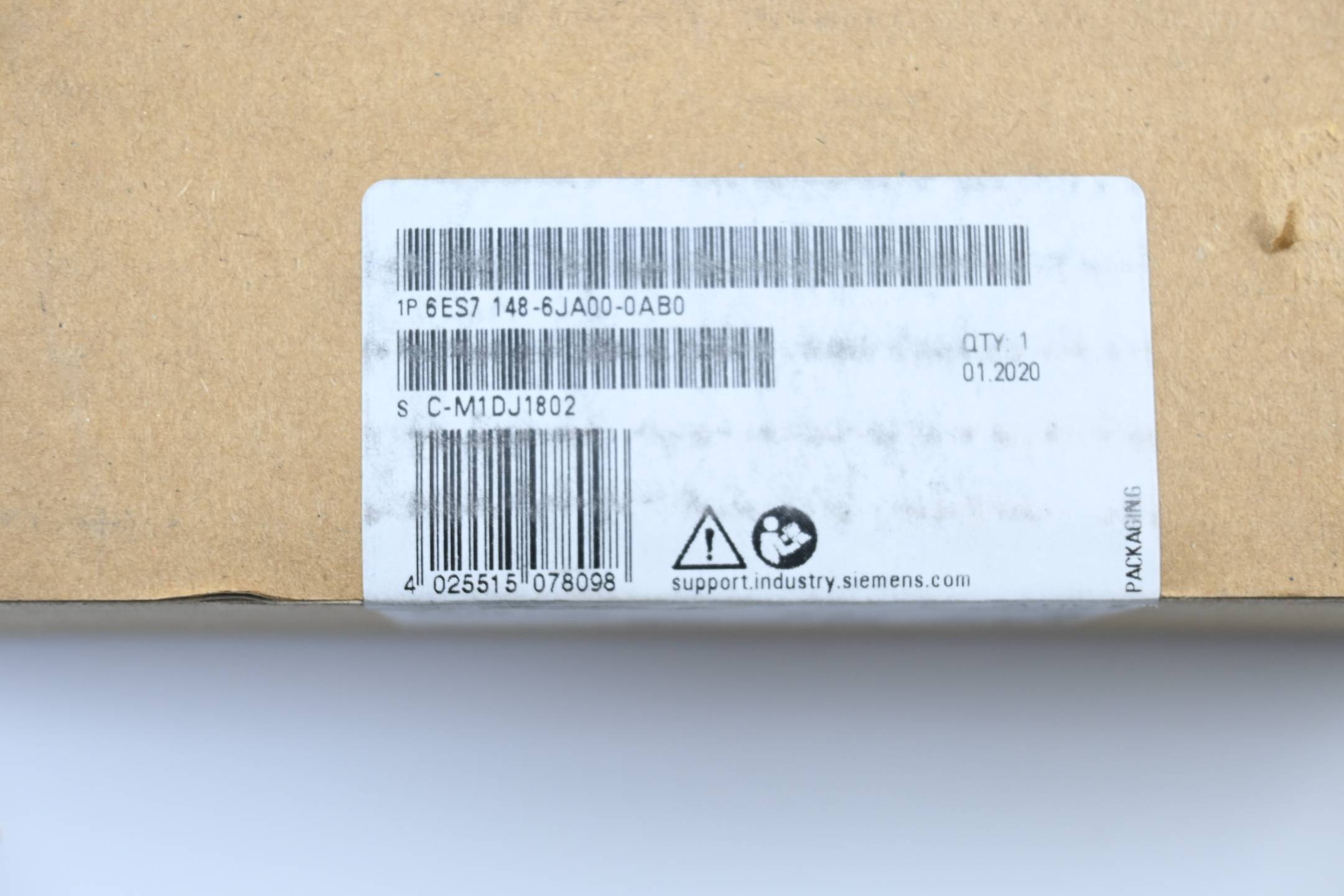 Siemens 6ES7148-6JA00-0AB0 6ES71486JA000AB0 Modulo espansione PLC 24 V/DC-2