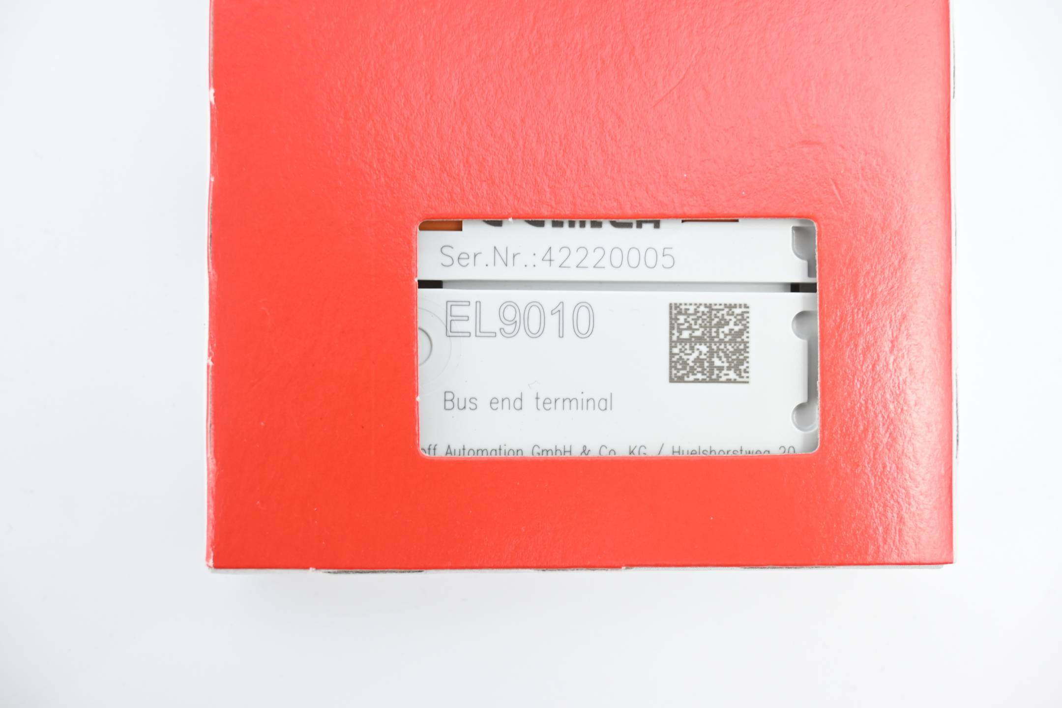Beckhoff - EL9010 - BECKHOFF EL9010 Produkt-1