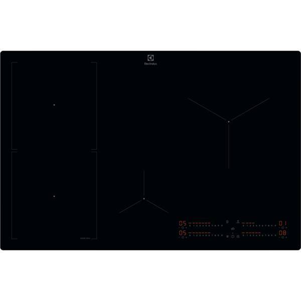 Electrolux Serie 700 KIS82453I Nero Da incasso 77 cm Piano cottura a induzione 4 Fornello(i)