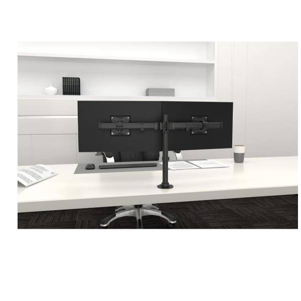BRACCIO MONITOR FOCUS DUAL NERO-0