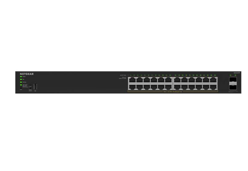 Netgear gs324tpv2 gestito l2/l3 gigabit ethernet (10/100/1000) supporto power over ethernet (poe) 1u nero-2