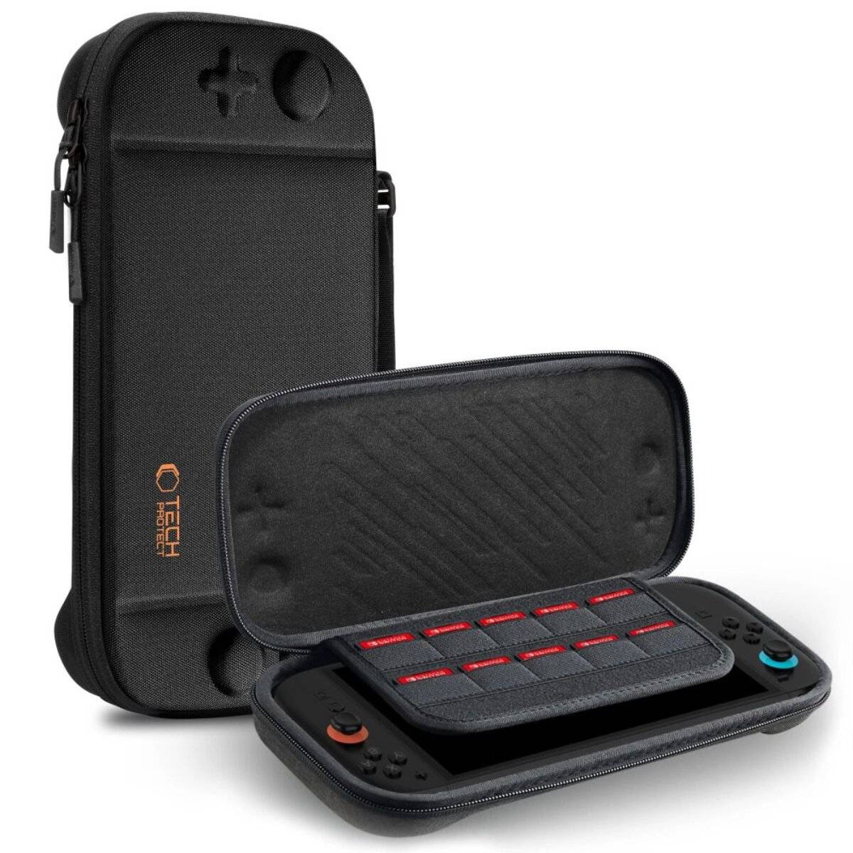 Custodia protettiva sottile Tech-Protect per Nintendo Switch 2 – Nera-0
