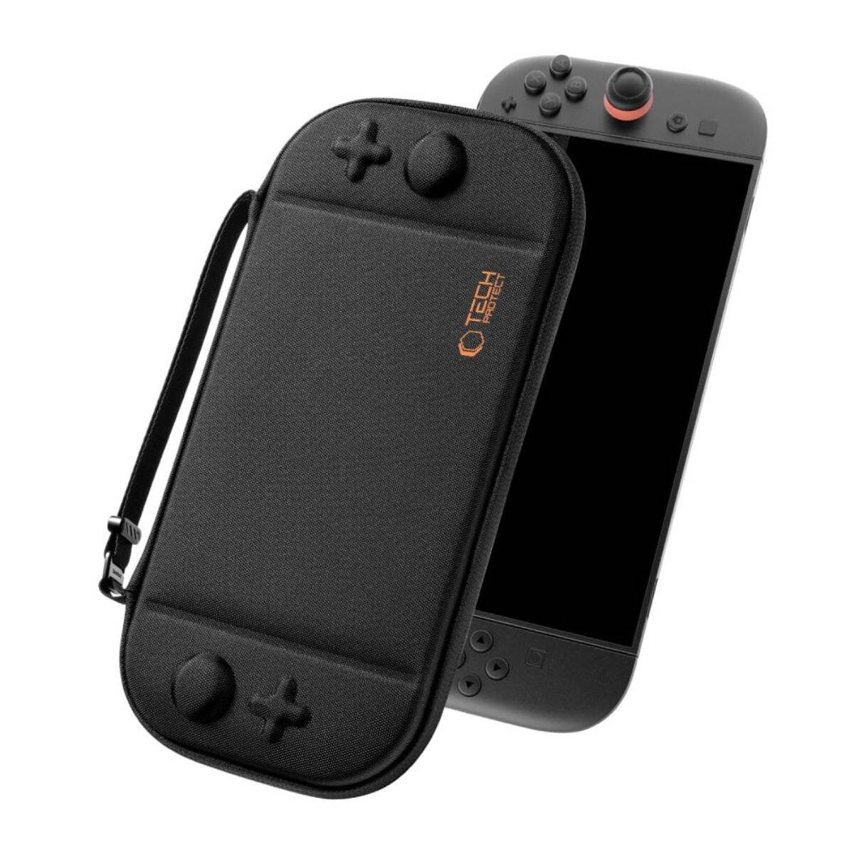 Custodia protettiva sottile Tech-Protect per Nintendo Switch 2 – Nera-1