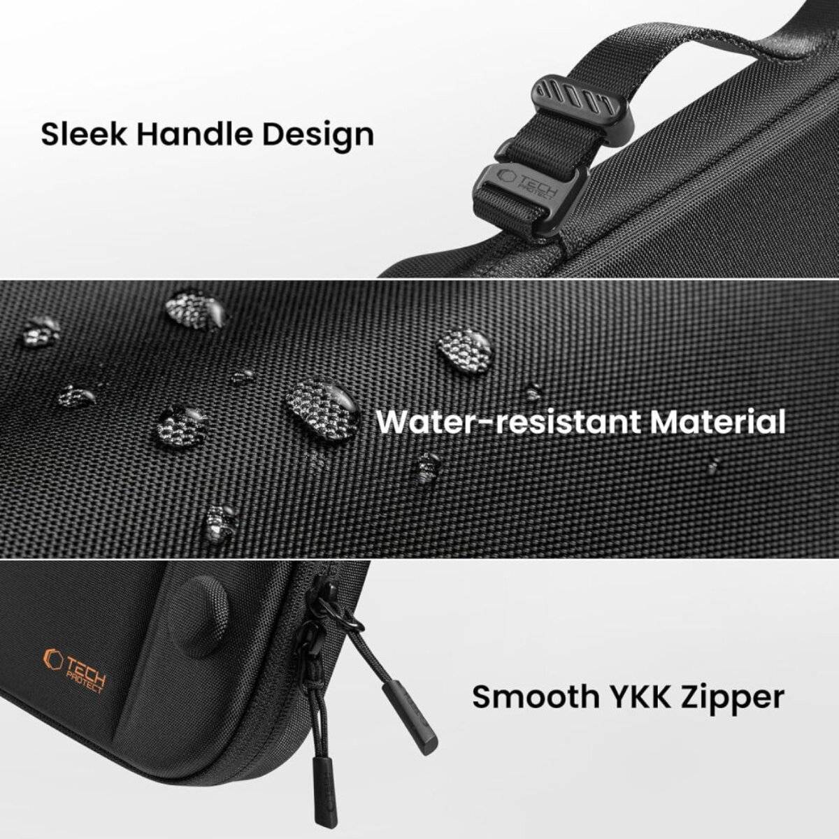 Custodia protettiva sottile Tech-Protect per Nintendo Switch 2 – Nera-3