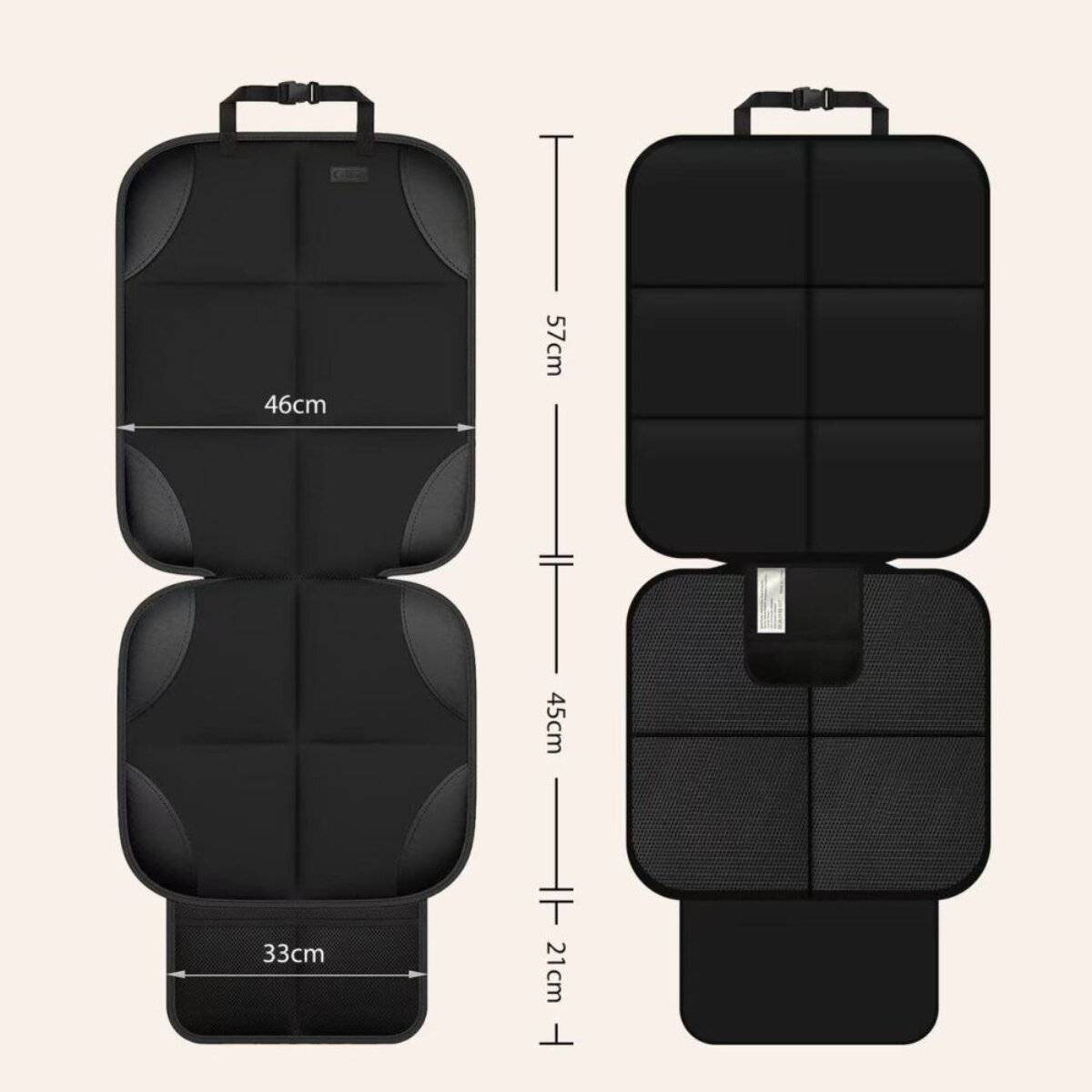 Coprisedile e schienale auto impermeabile Tech-Protect UCA200 – Nero-4