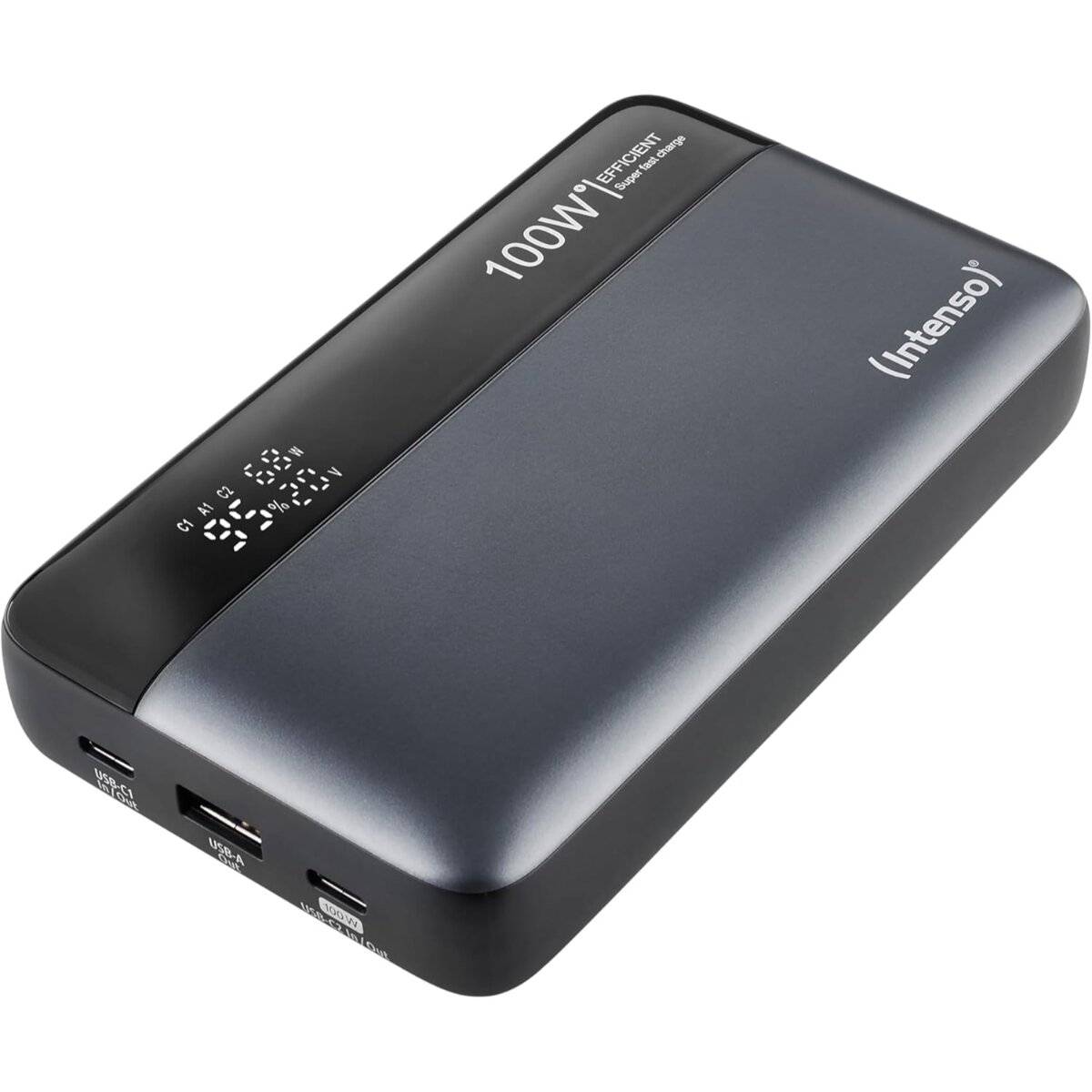 Power Bank Intenso da 20000 mAh con USB-C da 100 W – Batteria a ricarica rapida per laptop e smartphone-0