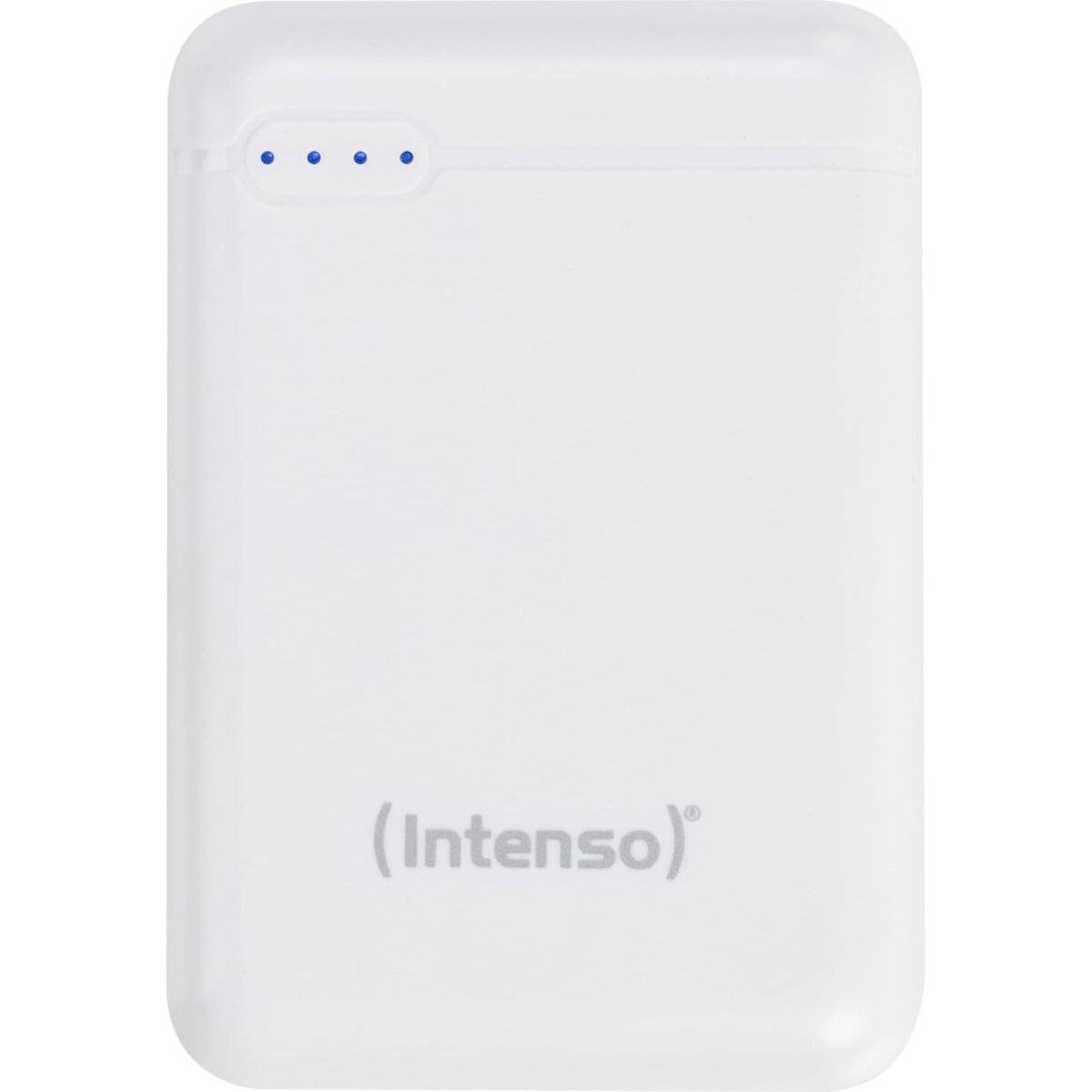 Intenso Power Bank portatile XS10000 10000mAh – Doppia uscita, leggero e sicuro, bianco-0