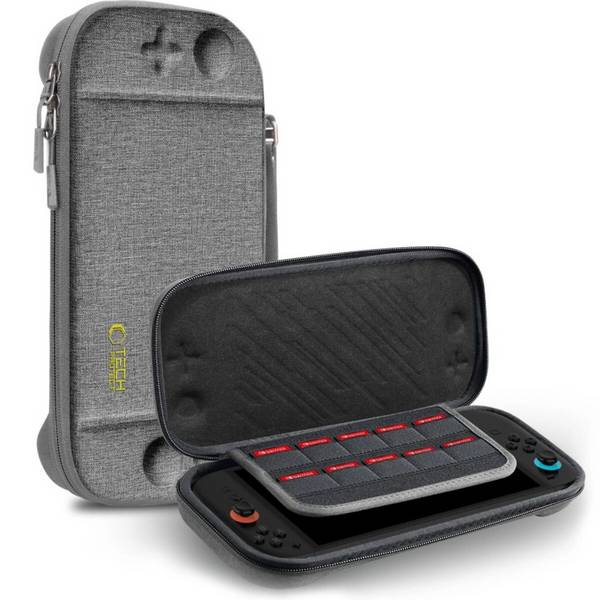 Custodia protettiva sottile Tech-Protect per Nintendo Switch 2 – Grigio