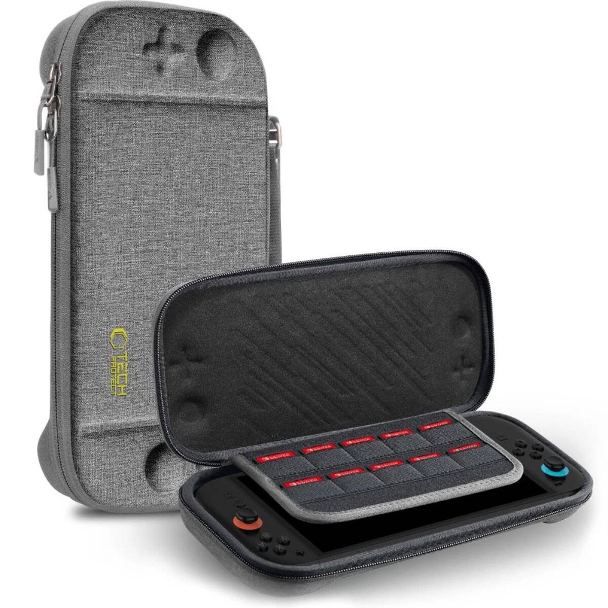 Custodia protettiva sottile Tech-Protect per Nintendo Switch 2 – Grigio-0