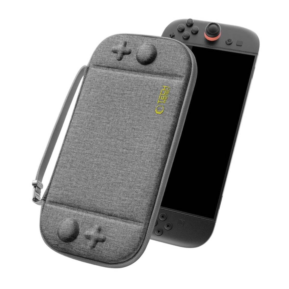Custodia protettiva sottile Tech-Protect per Nintendo Switch 2 – Grigio-1
