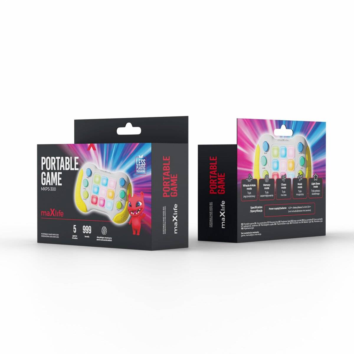 Maxlife MXPS-300 Gioco di abilità elettronico portatile Pop-It-1
