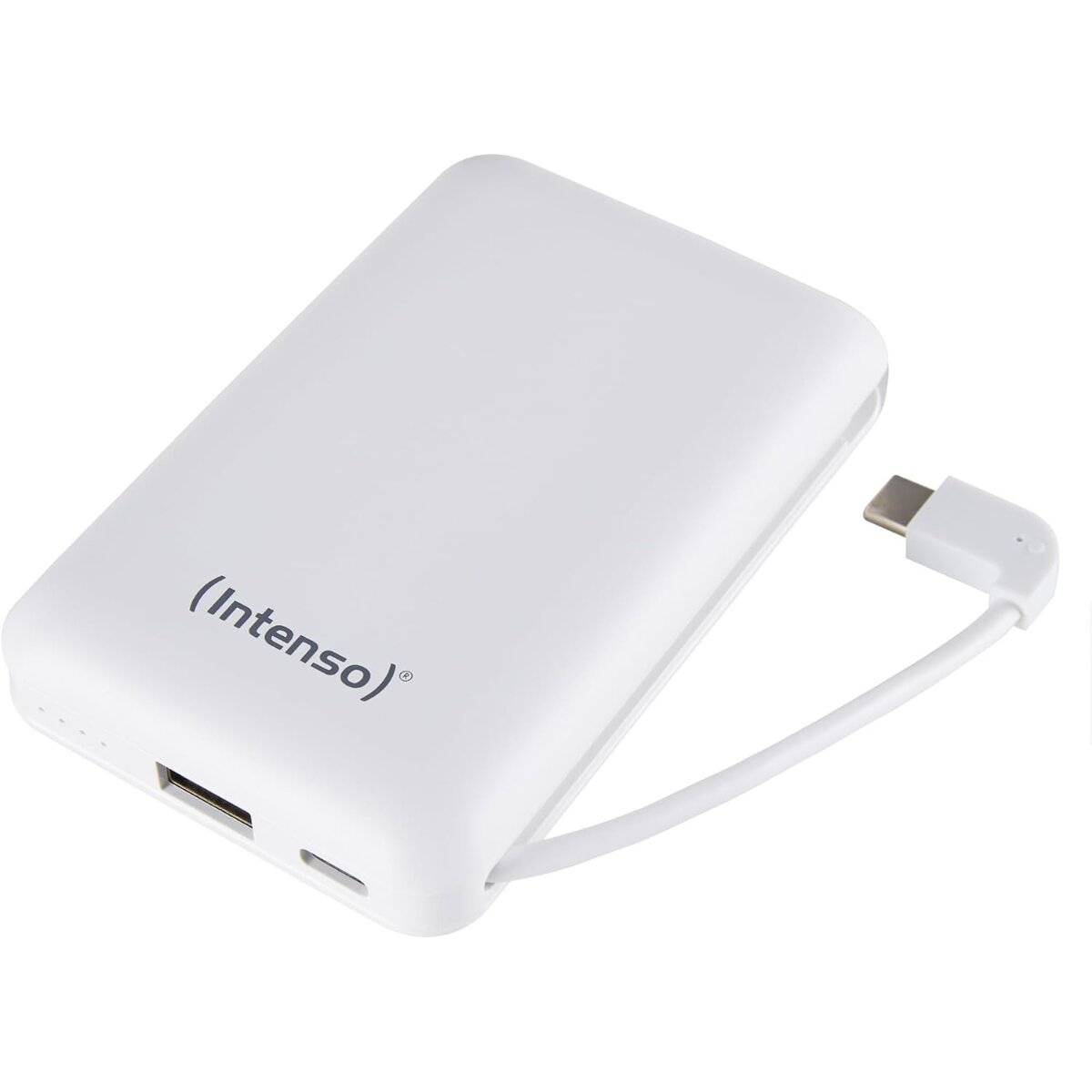 Intenso Compact USB-C Power Bank XC10000 10000mAh per Smartphone, Tablet e Switch Bianco-0