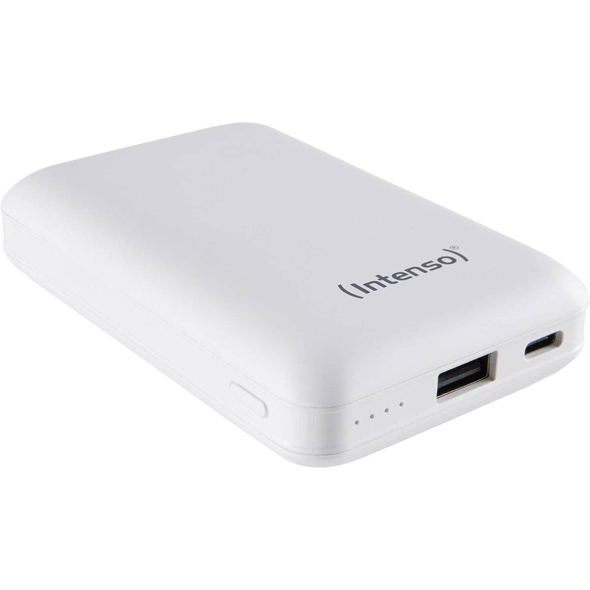 Intenso Compact USB-C Power Bank XC10000 10000mAh per Smartphone, Tablet e Switch Bianco-1