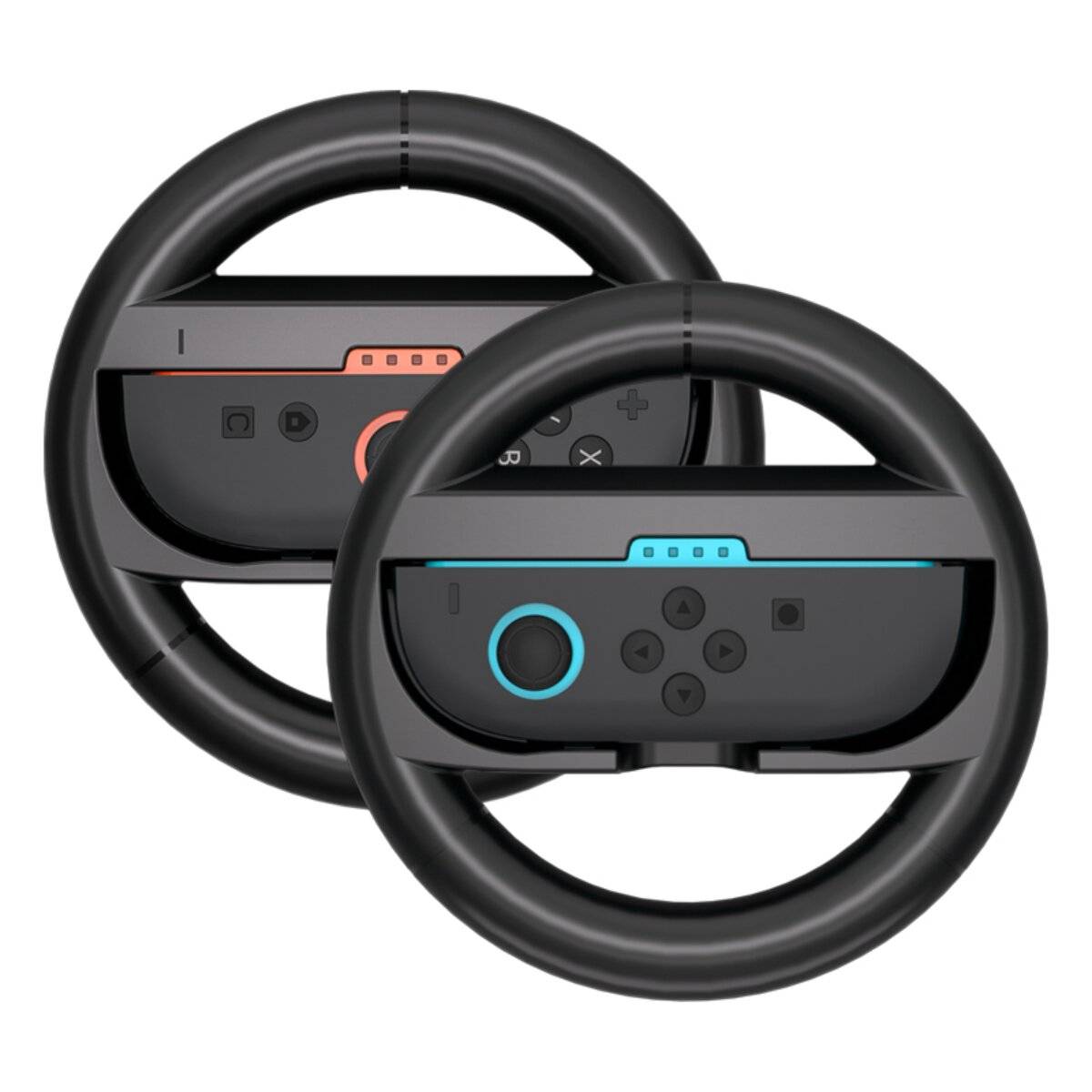 Volante da corsa 2-Pack per Nintendo Switch 2 Joy-Con Controller Nero-0