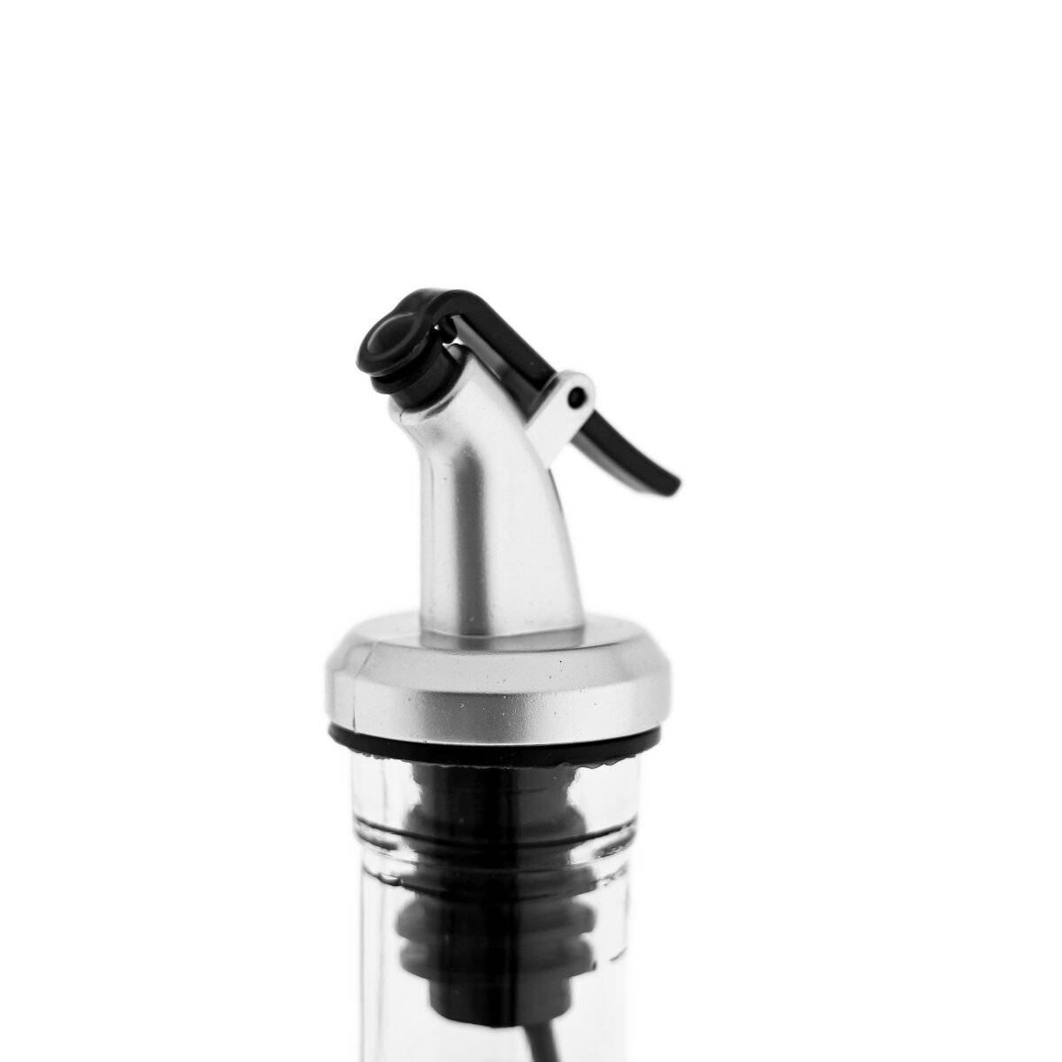 Distributore di aceto e olio in vetro, 300 ml, con bilancia e beccuccio-2