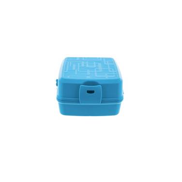 Contenitore multiuso per pane e pranzo con posate (02 1164) Blu