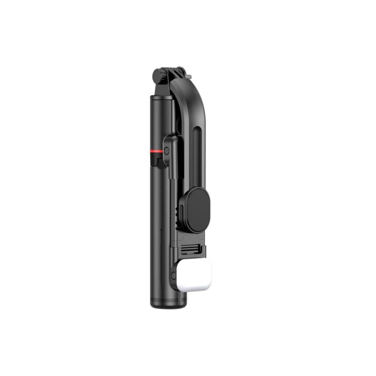 Tech-Protect L05S Selfie Stick Bluetooth con treppiede fino a 105 cm con luce LED – Nero-1