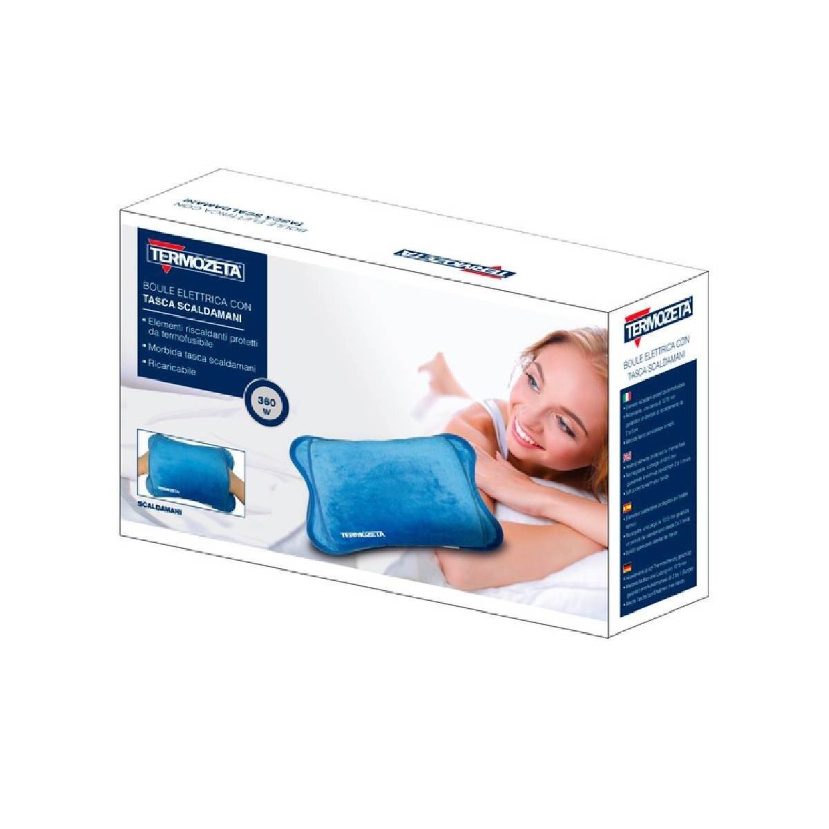 Termozeta Termoforo Ricaricabile con Borsa – Scaldamani da 360 W, 2–5 Ore di Calore-2