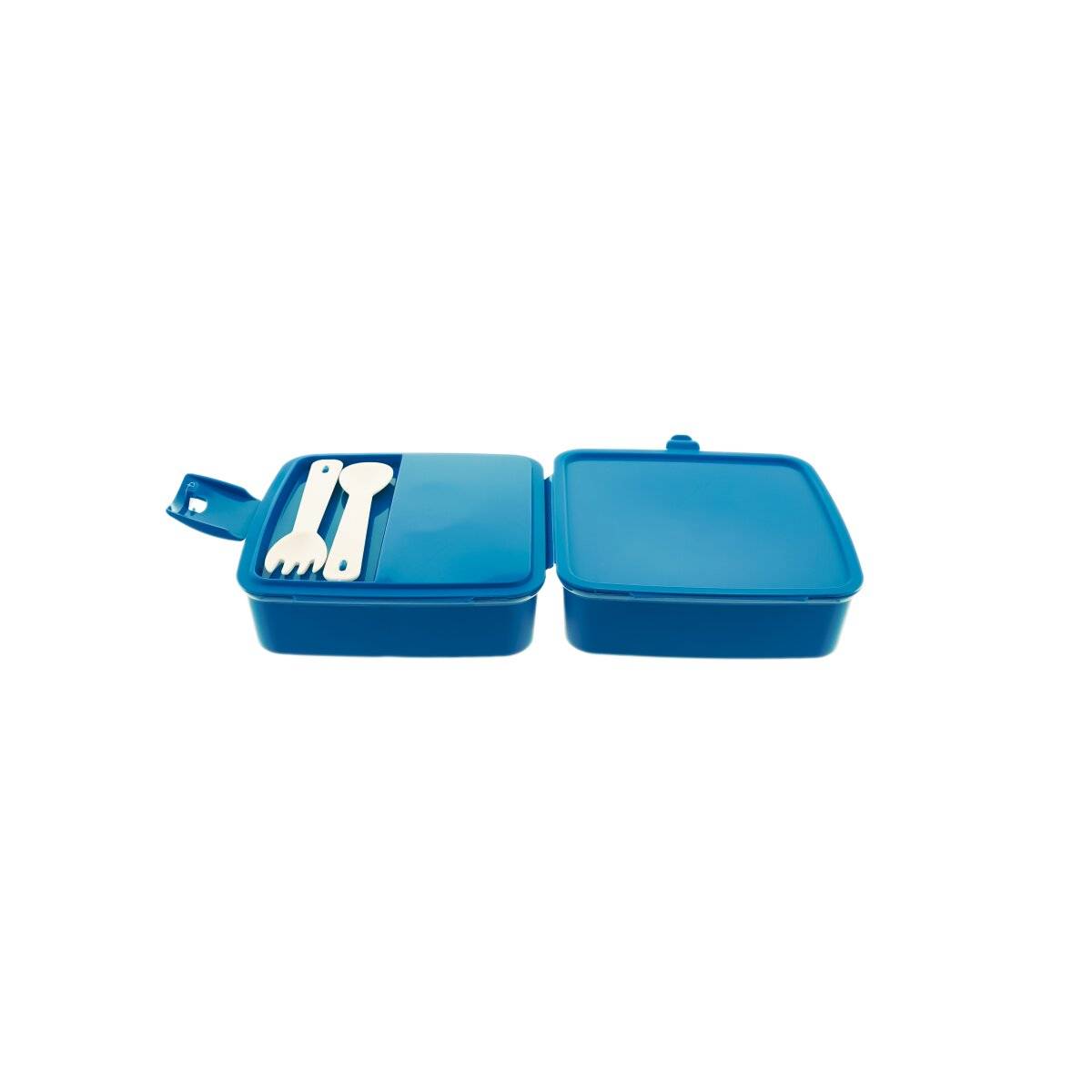 Contenitore multiuso per pane e pranzo con posate (02 1164) Blu scuro-1