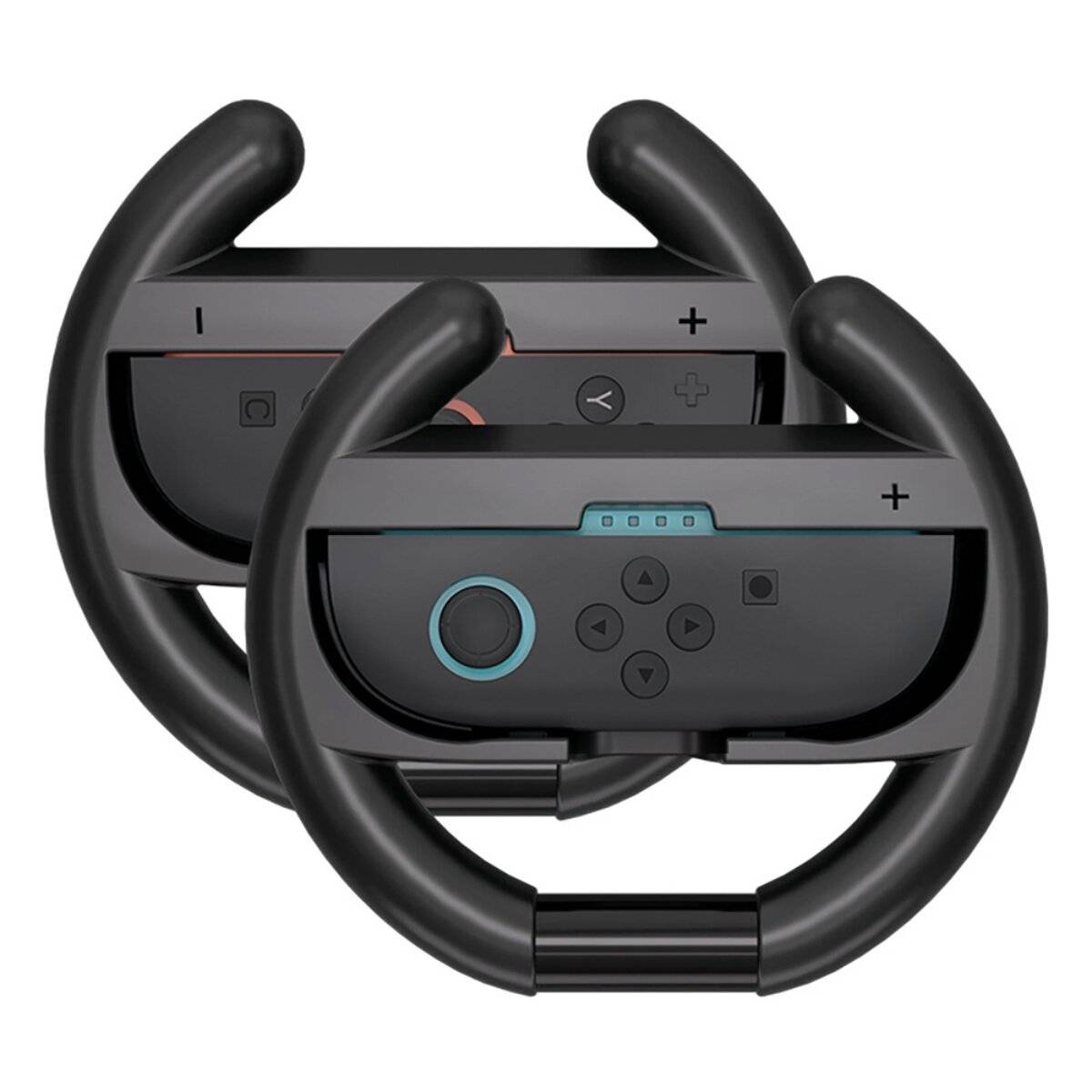Hurtel Nintendo Switch 2 Joy-Con Racing Wheel 2-Pack Nero-0