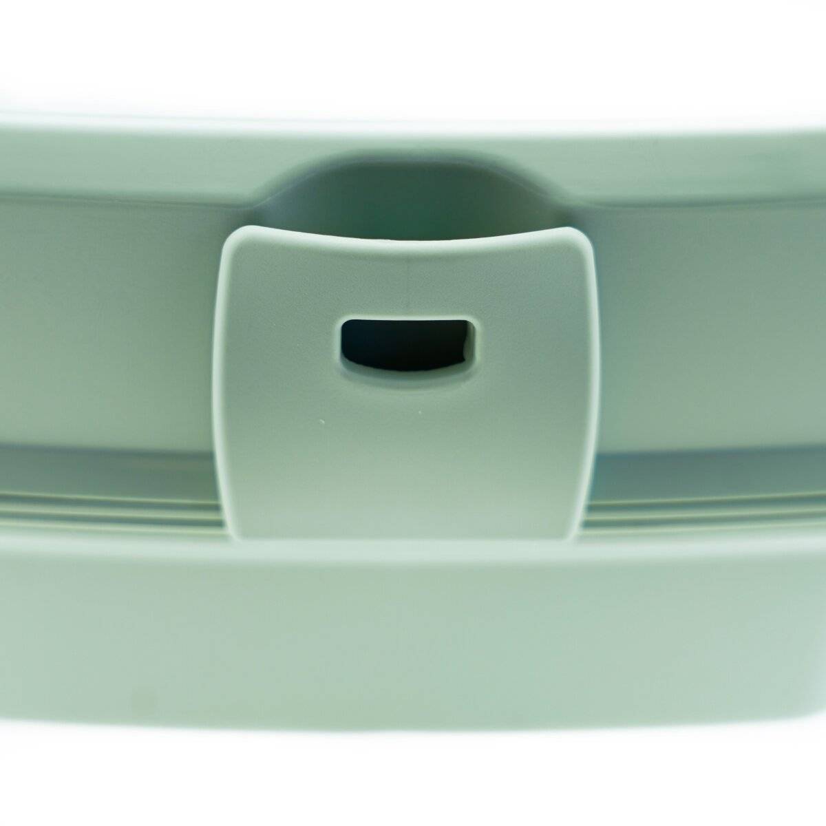 Contenitore multiuso per pane e pranzo con posate (02 1164) Verde-4