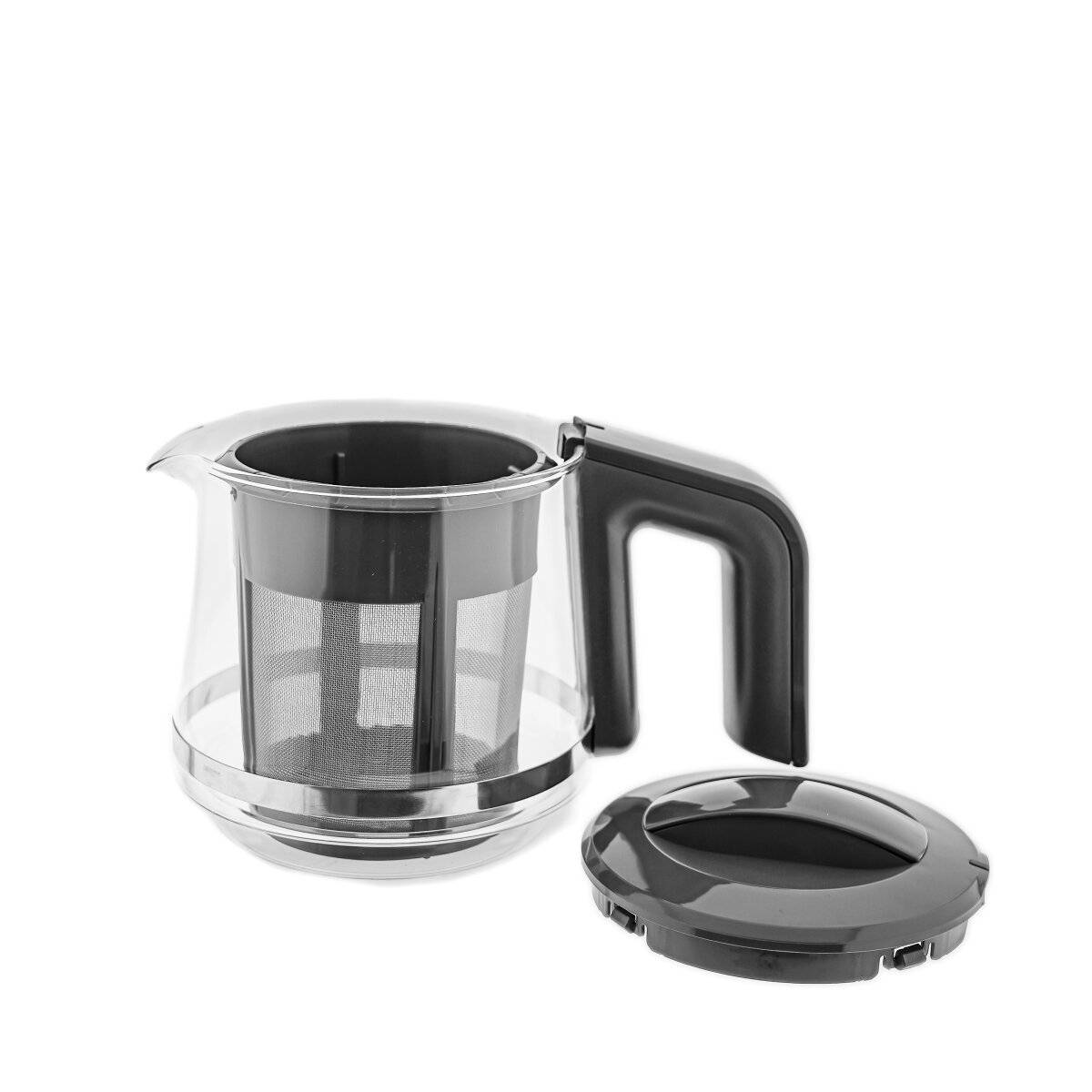 Bollitore e macchina per il tè Mulex Tea Express 2 in 1 - 1L + 2L, 1650W - Grigio-1