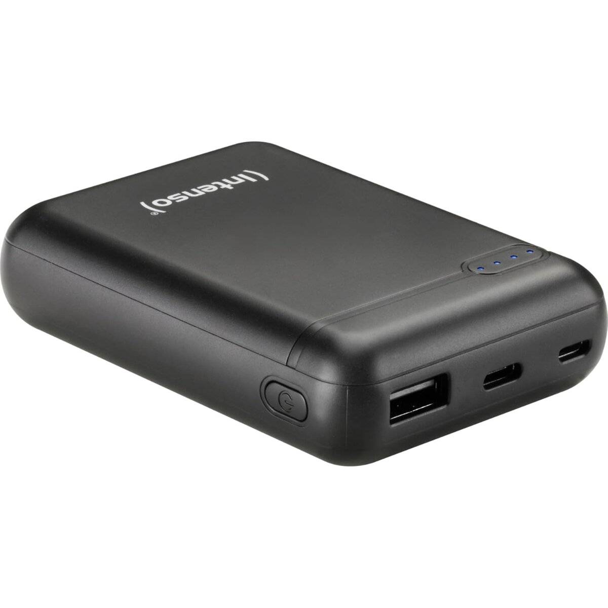 Intenso Power Bank portatile XS10000 10000mAh – Doppia uscita, leggero e sicuro, nero-1