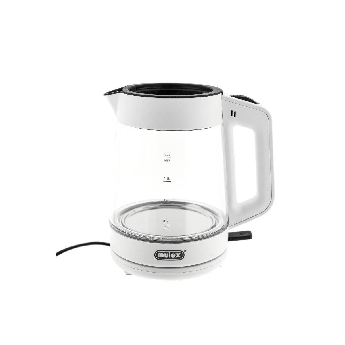 Mulex Tea Express 2 in 1 Bollitore e Teiera in Vetro - 1L + 2L - Bianco-2