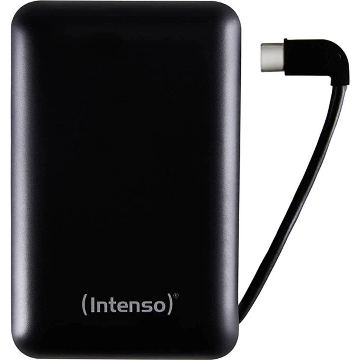 Intenso Compact USB-C Power Bank XC10000 10000mAh per Smartphone, Tablet e Switch Nero-2
